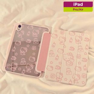 غطاء حماية ثلاثي الطي بتصميم Mirror Cat للآيباد