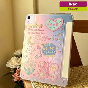 غطاء حماية بتصميم Floral Mirror  للآيباد