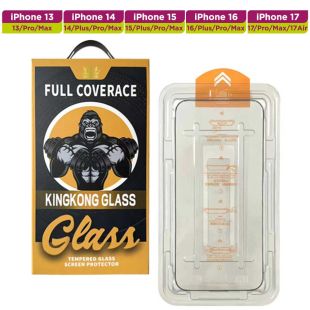 حماية شاشة زجاجية HD لهواتف آيفون