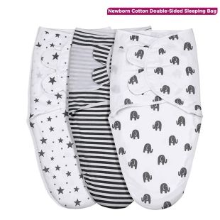 Newborn Pure Cotton Double-Sided Sleeping Bag
