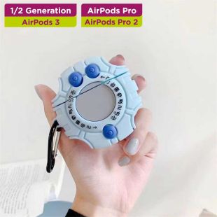 غطاء حماية لسماعات إيربودز بتصميم Tyrannosaurus