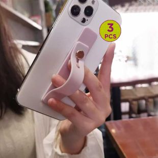 Sliding Mobile Phone Ring Base - 3 Pcs