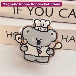 ستاند هاتف بوب سوكيت مغناطيسي بتصميم Chef Koala