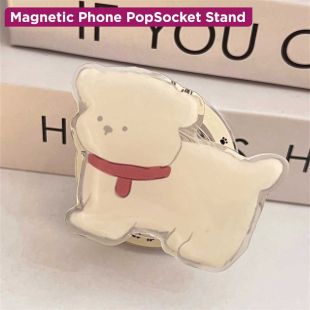 ستاند هاتف بوب سوكيت مغناطيسي بتصميم Dog