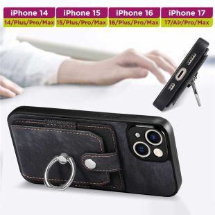 Magnetic Card Holder Protective Case for iPhone