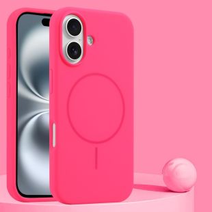 غطاء حماية سيليكون مغناطيسي فاخر لهواتف آيفون