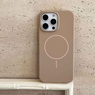 غطاء حماية سيليكون مغناطيسي أنيق لهواتف آيفون