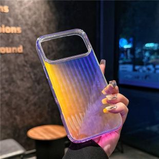 غطاء حماية بألوان متدرجة لهواتف آيفون