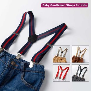 Adjustable Elastic Suspenders for Kids