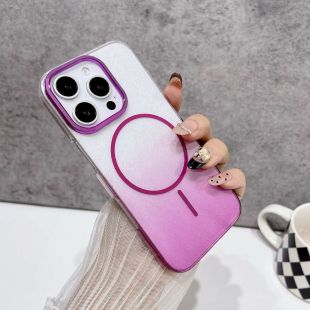 غطاء حماية مغناطيسي بلمعان ماسي أنيق لهواتف آيفون