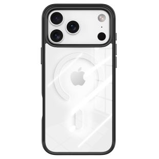 غطاء حماية مغناطيسي شفاف فاخر لهواتف آيفون