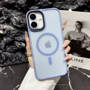 غطاء حماية  أنيق مغناطيسي غير لامع لهواتف آيفون