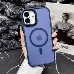 غطاء حماية  أنيق مغناطيسي غير لامع لهواتف آيفون