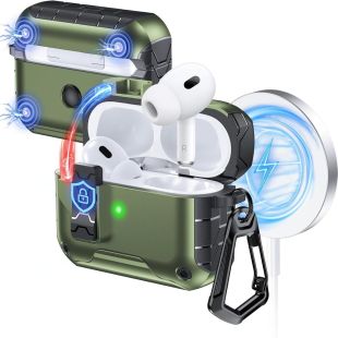 غطاء حماية مضاد للصدمات لسماعات AirPods