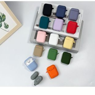 غطاء حماية سيليكون سميك لسماعات AirPods