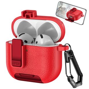 غطاء حماية مزود مع ستاند لسماعات AirPods