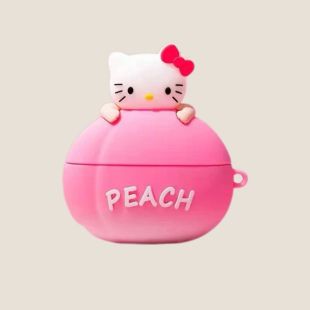 غطاء حماية بتصميم Kt Peach لسماعات AirPods