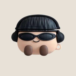 غطاء حماية بتصميم Sunglasses لسماعات AirPods