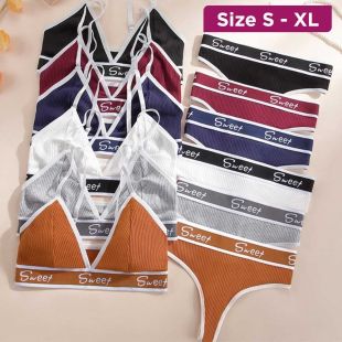 Sports Underwear 2Pcs Set For Women