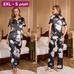 طقم صيفي بتصميم Rhyme Flower للسيدات