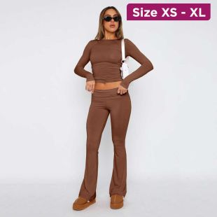 Women's Long Sleeve T-Shirt and Pants Set