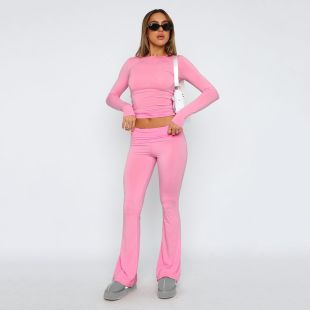 Women's Long Sleeve T-Shirt and Pants Set