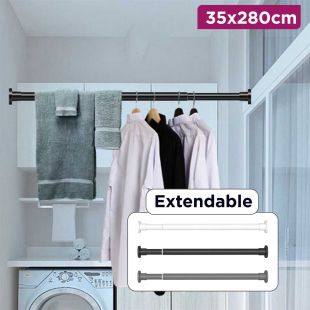 No Drilling Adjustable Rod for Curtains and Clothes