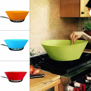Silicone Anti-Splash Pot Cover for Cooking