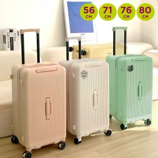 Large Travel Suitcase with Zipper Lock