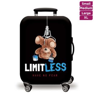 Elastic Protective Cover Limitless Bear for Travel Luggage