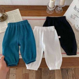 Newborns Baby Cotton Summer Pants