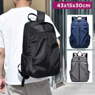 Men's Large Capacity Backpack - 43 x 15 x 30 cm