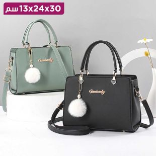 حقيبة يد وكتف عصرية للسيدات - 30 × 24 × 13 سم