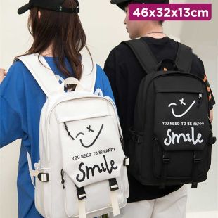 Checkmark Style Backpack - 46 x 32 x 13 cm