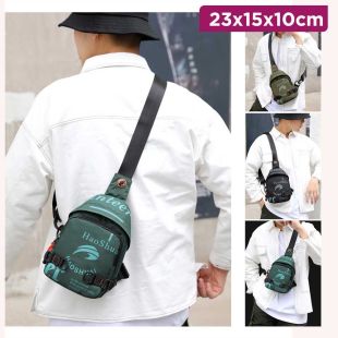 Men's Stylish Multifunctional Chest Crossbody - 23 x 15 x 10 cm