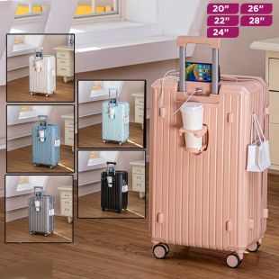 Durable Wheeled Travel Suitcase