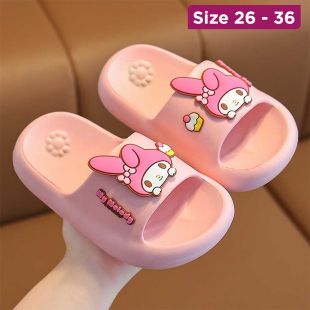 Soft Sole Non-Slip Children's Slippers with Melody Design