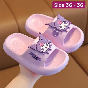 Soft Sole Non-Slip Children's Slippers with Klompi Design