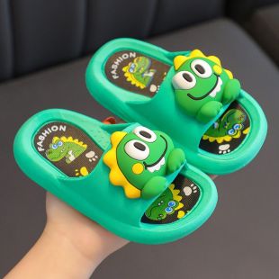 Kids 3D Cartoon Summer Slippers with Soft Anti-Slip Sole