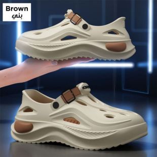 صندل رياضي بنعل سميك للأنشطة الخارجية للرجال