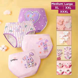 شورت داخلي قطن بناتي - 4 حبات