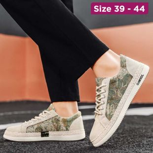 Soft Sole Canvas Sneaker For Men