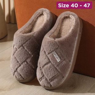 Elegant Thick Winter Slipper Slip Resistant For Men