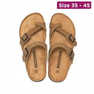 Men’s Cork Padded Sole Slippers