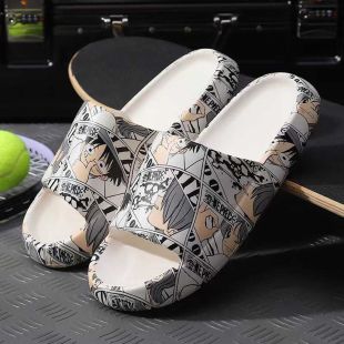Thick Non-slip Summer Slippers with Pirates Design