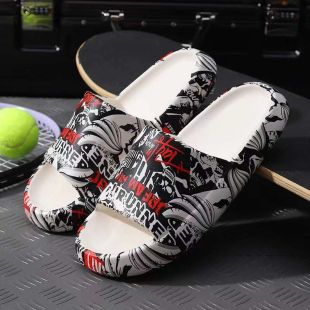Thick Non-slip Summer Slippers with Skull Design