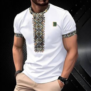 تيشيرت بطباعة Retro للرجال