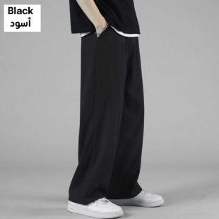 بنطلون فضفاض ناعم للرجال - مقاس XXL