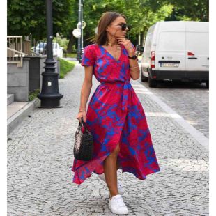 Printed Midi Dress for Women