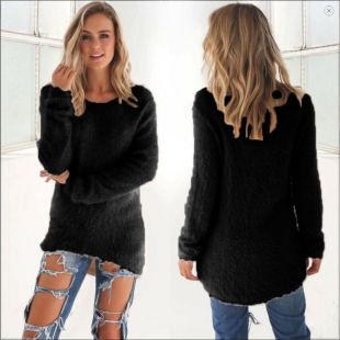 Elegant Long-Sleeve Sweater Top for Women